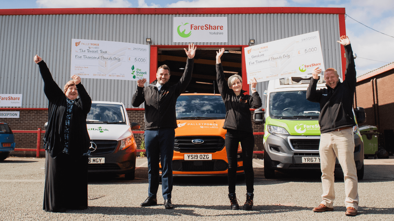 EV Cargo's Palletforce Pledges Logistical & Financial Support To Food