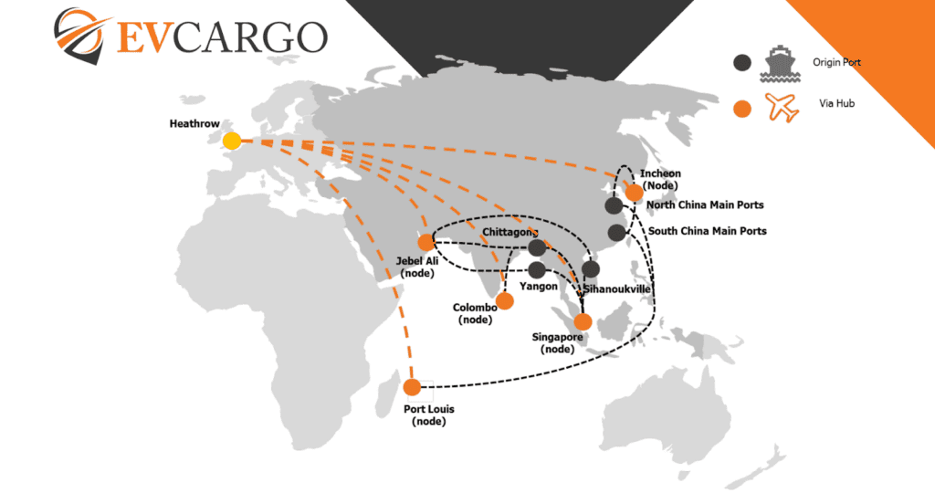 Shipping Chane Shipping from China to the UK | Services | EV Cargo