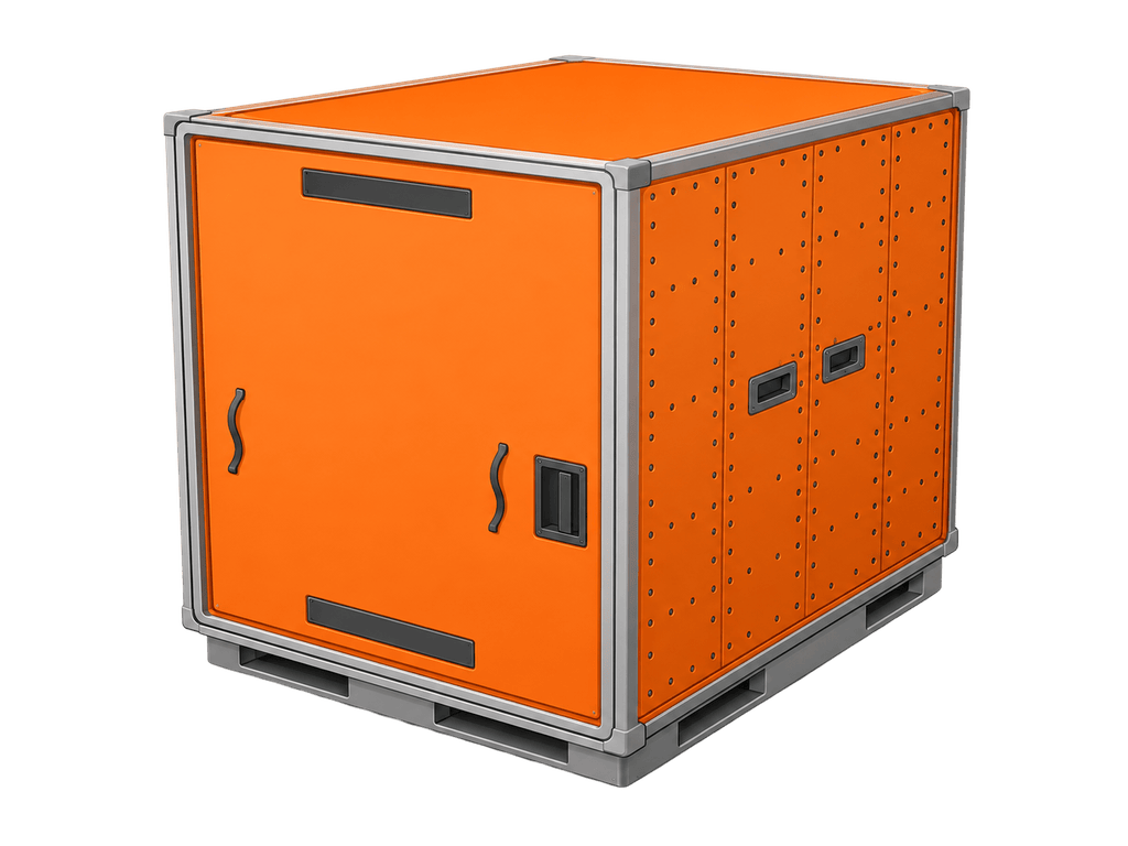 Air freight ULD container - option 3 (Figma design asset)