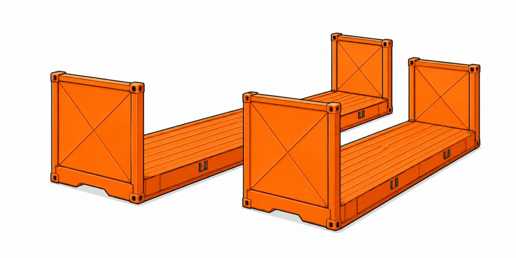 EVC_Flatrack Container