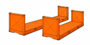 EVC_Flatrack Container