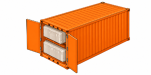 EVC_Garments on Hanger Container